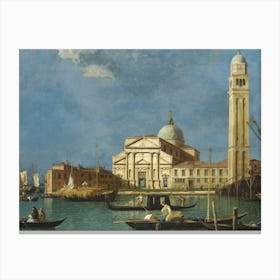 Venice S Pietro In Castello, Canaletto Canvas Print