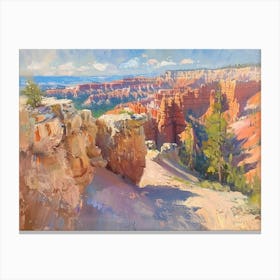 Western Landscapes Bryce Canyon Utah 1 Canvas Print
