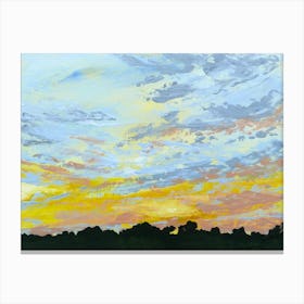Mara Sundown Canvas Print