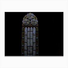 Church Window Architectural Architecture Cathedral Canvas Print
