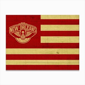 New Orleans Pelicans 2 Canvas Print