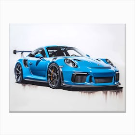 Porsche 911 Gt3 Rs Canvas Print