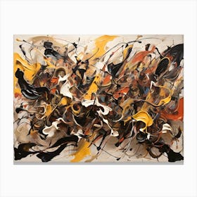 Abstract Painting Canvas Print