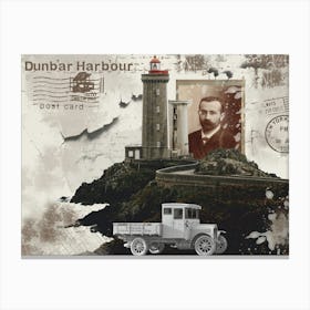 Dunbar Harbour Canvas Print