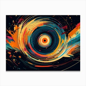 Abstract Abstract Swirl Canvas Print