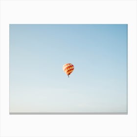 Hot Air Balloon In The Sky Canvas Print