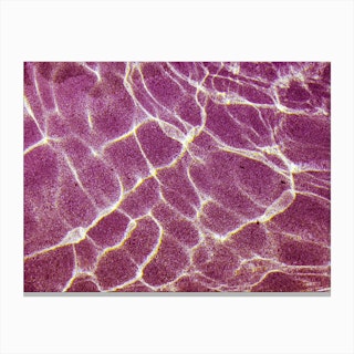Purple Water Canvas Print