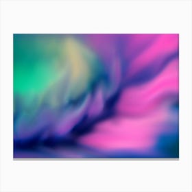 Abstract Flower pink blurred watercolor Toile