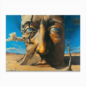 Contemporary Artwork Inspired By Salvador Dali 3 Canvas Print