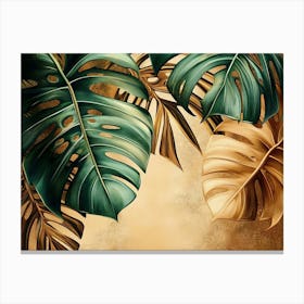 Tropical Leaves 30 Canvas Print