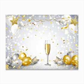 New Year Background 1 Canvas Print