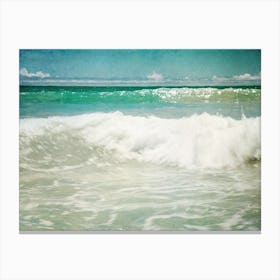 Sand And Sea Canvas Print