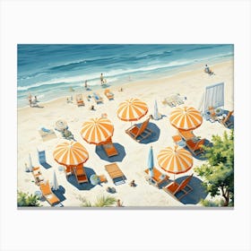 Beach Day 1 Canvas Print