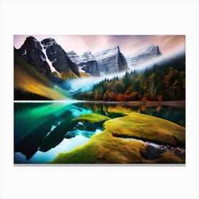 Mountain Lake 5 Canvas Print