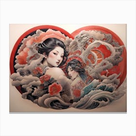 Asian Women Canvas Print