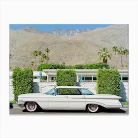 Palm Springs Ride on Film Canvas Print