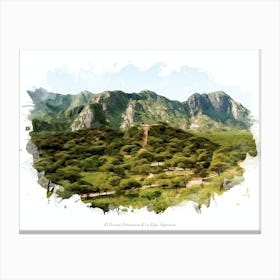 El Shincal, Catamarca & La Rioja, Argentina Canvas Print