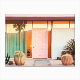 California Dreaming - Palm Springs Style Canvas Print