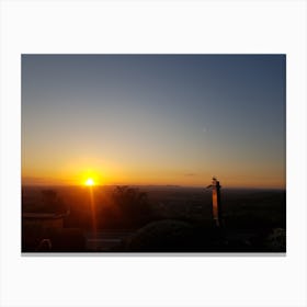 Sunset Canvas Print