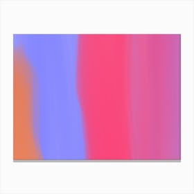 Abstract Painting pink Canvas Print