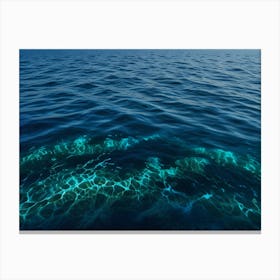 Ocean Water Canvas Print