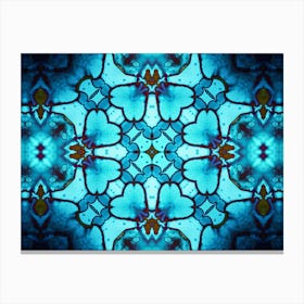 Abstract Stained Glass Pattern Canvas Print