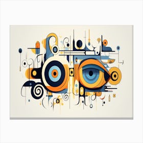 Abstract Eye 2 Canvas Print