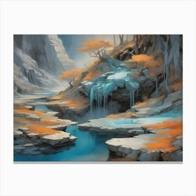 Hot Springs Canvas Print