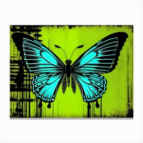 Blue Butterfly 3 Canvas Print