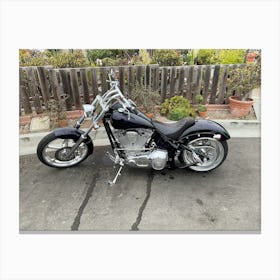 Harley-Davidson Chopper Canvas Print