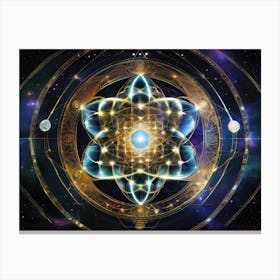 Shamanic Symbol Canvas Print