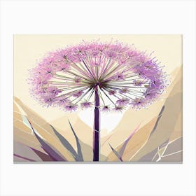 Allium 22 Canvas Print