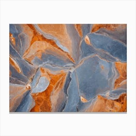 Mixture Of Rocks And Sand Canvas Print