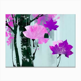 Pink Tree Canvas Print