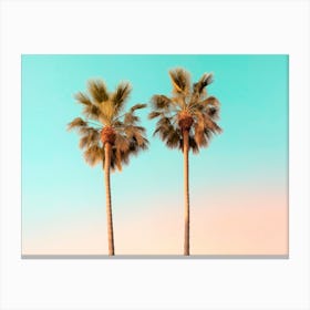 California Dreaming - Venice Palms Canvas Print