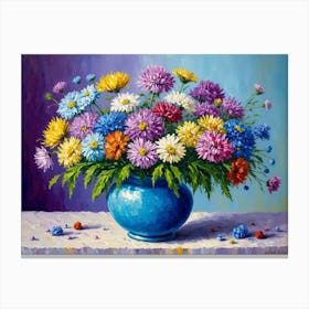 Chrysanthemums Canvas Print