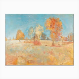 Autumn Field Canvas Print