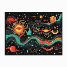 Lullaby Of The Sun Canvas Print