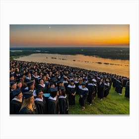 Graduation Ceremony 1 Canvas Print