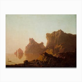 The Gulf Of Salerno, Joseph Wright Of Derby Canvas Print