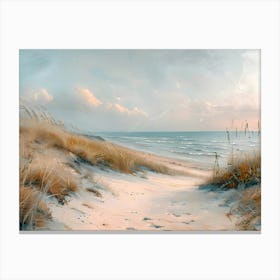 Peaceful Beach 3 Canvas Print
