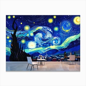 Starry Night 105 Canvas Print