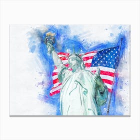 Statue Of Liberty 56 Canvas Print