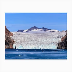 Glacier In Greenland (Greenland Series) 2 Canvas Print