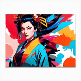 Chinese Woman 3 Canvas Print