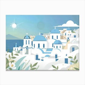 Santorini 17 Canvas Print