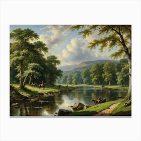 Classic Landscape 2 40x30in 12000x9000px 52 Canvas Print