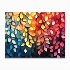 Autumn Leaves Wallpaper 4 Canvas Print