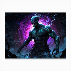 Dark Demon Canvas Print