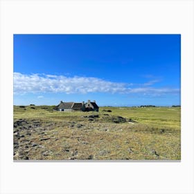 House On A Hill Canvas Print